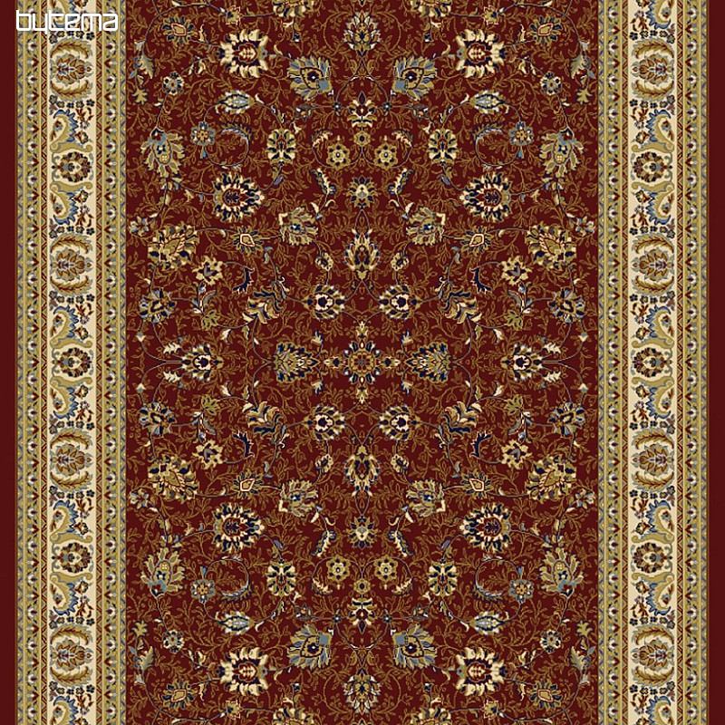 Alfombra pieza KENDRA rojo