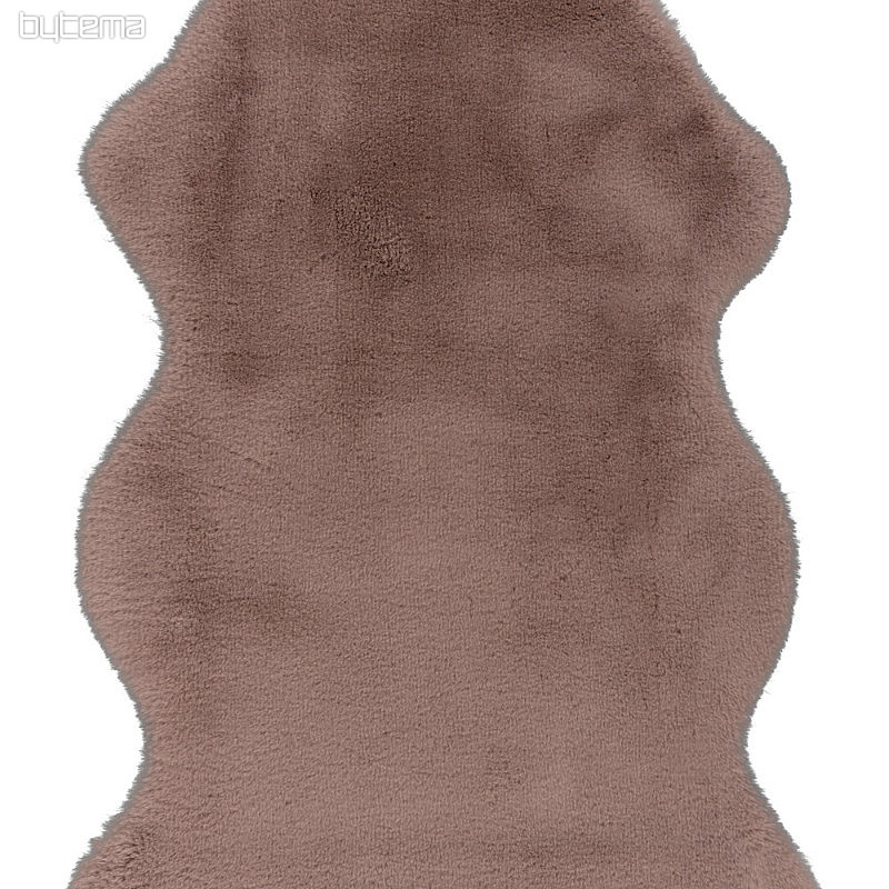 Alfombra moderna COZY 500 rosa empolvado