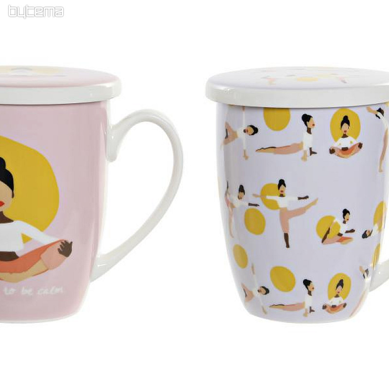 Juego de té con colador Joga 325 ml