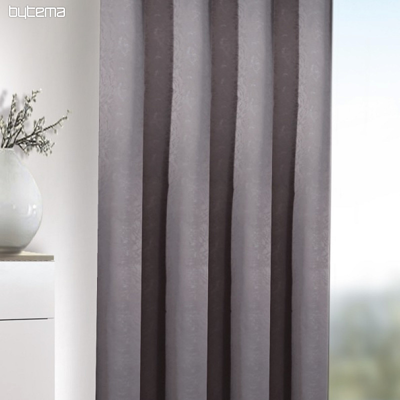 cortina decorativa LEATHER gris oscuro