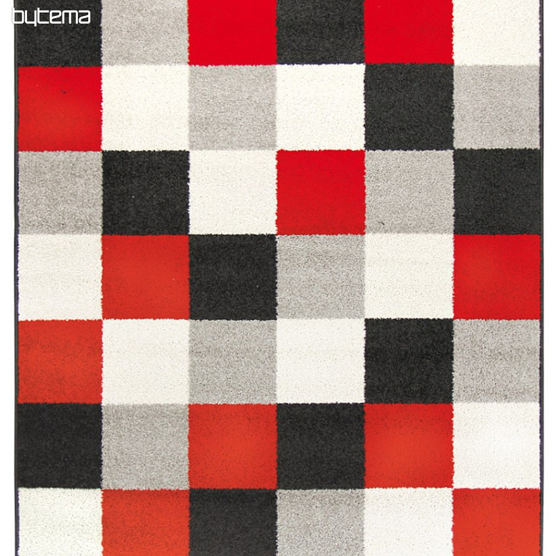 Alfombra pieza LOTTO cubos rojo