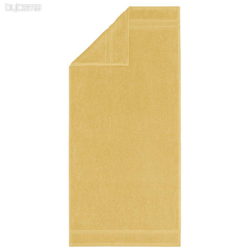 Toalla de lujo y toalla de baño MANHATTAN GOLD 127 ocre