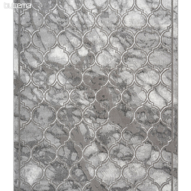Alfombra moderna MARMARIS 401 plata