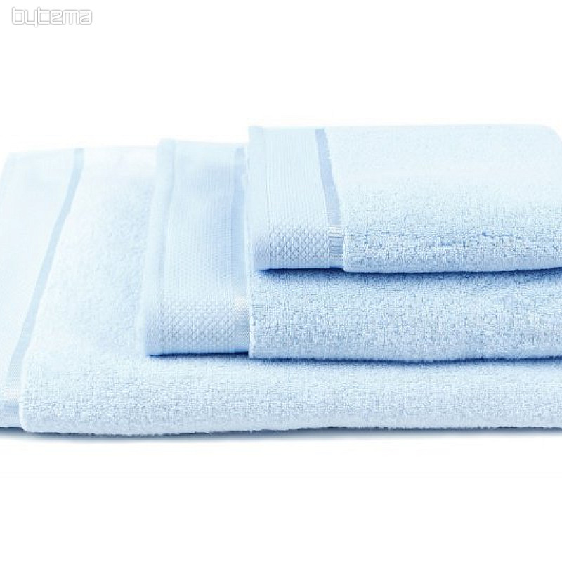 Toalla y toalla de baño MIKRO azul claro