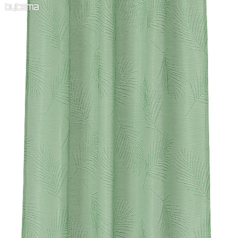 Cortina decorativa PALOMA verde 146x245
