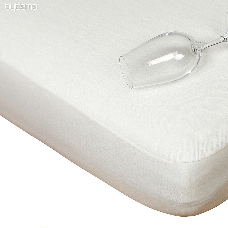 Sábana impermeable - protector de colchón TENCEL blanco