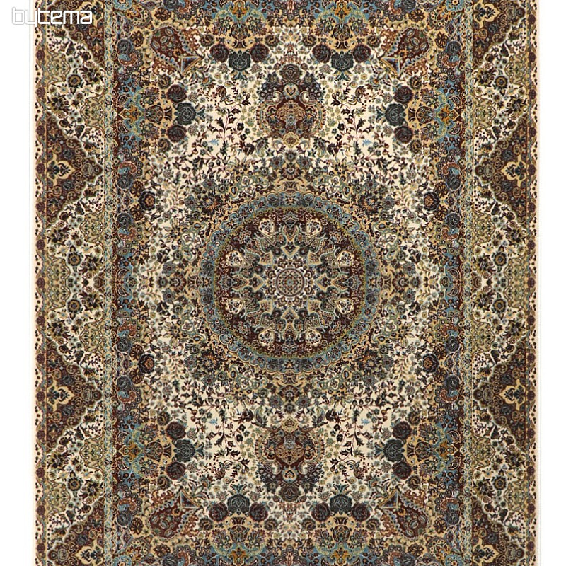 Alfombra acrílica de lujo RAZIA 5501 beige