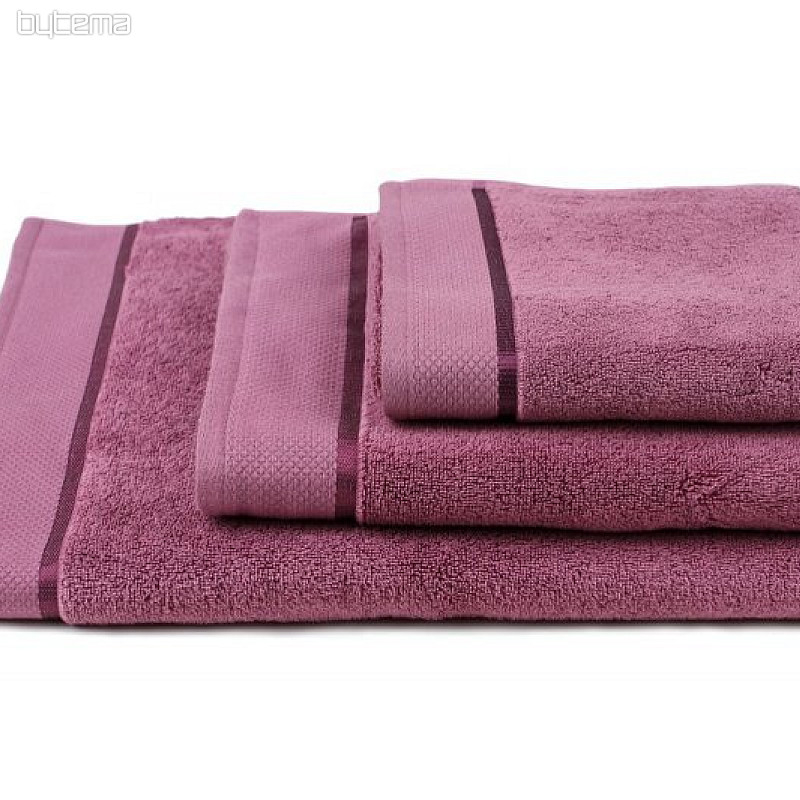 Toalla y toalla de baño MIKRO morado