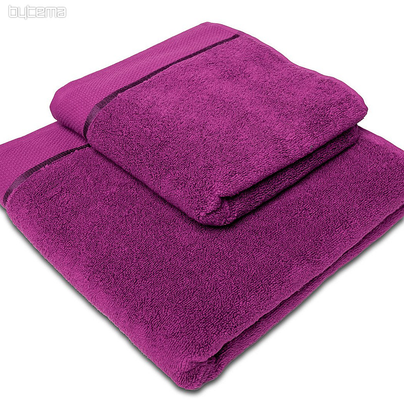 Toalla y toalla de baño MIKRO fucsia