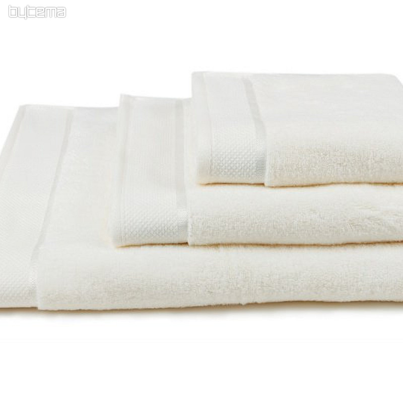 Toalla y toalla de baño MIKRO crema
