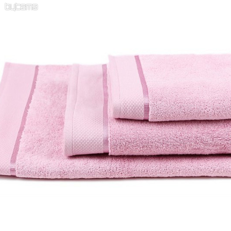 Toalla y toalla de baño MIKRO rosa