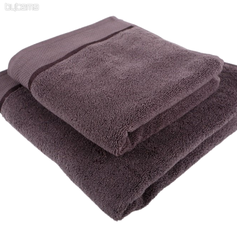 Toalla y toalla de baño MIKRO gris oscuro
