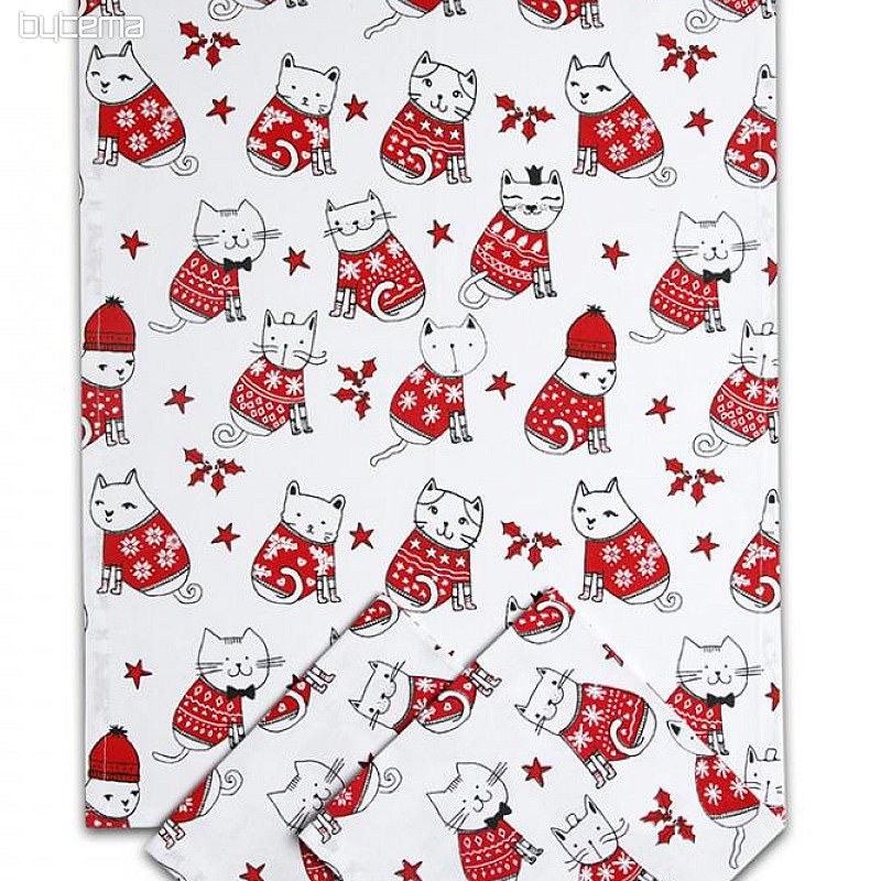 Toallas GATOS EN SUÉTER CON ESTAMPADO NORUEGO 3uds