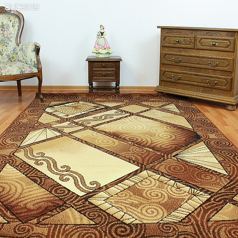 Alfombra pieza HAWAII marrón