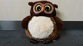 Peluche infantil BÚHO