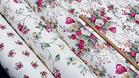 Los motivos más populares de telas decorativas.
