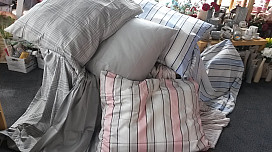 Colección de lujo de ropa de cama de satén mako de algodón del fabricante alemán IRISETTE.