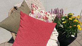 Decora tu lugar de descanso con cojines decorativos y elegantes