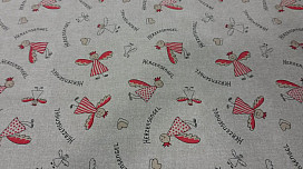 Nuevas telas decorativas modernas con motivos navideños.