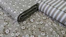 Telas decorativas comunes