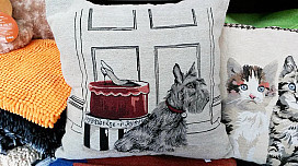 Nuestros consejos para cojines decorativos y telas infantiles con animales
