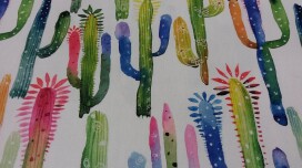 Refresca el apartamento con telas decorativas de verano.