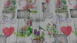 Nuestros consejos: telas decorativas con motivos primaverales