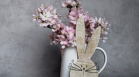 Decoración de Pascua: telas decorativas, manteles y cojines