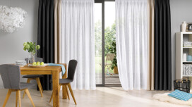 Cintas de volantes para cortinas y visillos.