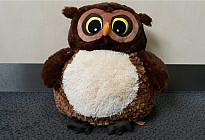 Peluche infantil BÚHO