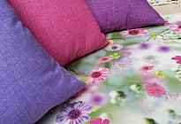 Impresión fotográfica 3D de telas decorativas.