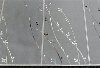 Cortina corta lujosa - altura 50 cm