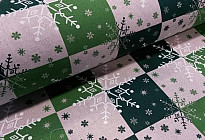 Una colección de nuevas telas navideñas de estilo rústico