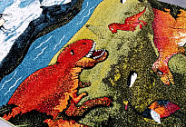 Alfombra infantil DINOSAURIO