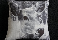 Almohadas con animales.
