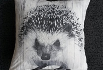 Almohadas con animales.