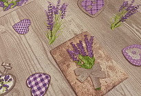 La lavanda todavía echa humo.