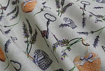 Nuevas telas con lavanda
