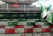 NUEVAS TELAS DECORATIVAS DE NAVIDAD y DECORACIONES
