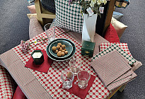 Elegantes cenas al aire libre