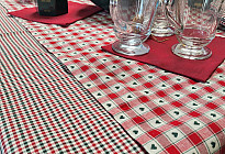 Elegantes cenas al aire libre