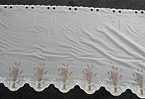 Cortina vidriera LAVANDA 60cm