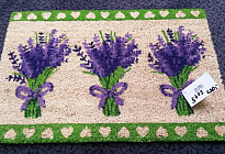 Felpudos-LAVANDA, TULIPÁN, BANDERA...