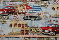 Patrones retro en el mundo de la decoración del hogar.
