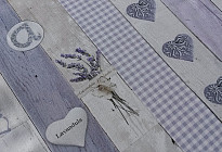 Patrones populares de telas decorativas.