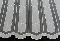 Cortinas de vidrieras hoy. Moderno y retro, como el de tu abuela