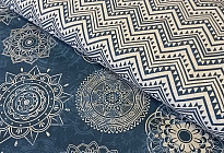 Las telas decorativas estilo mandala harán que tu hogar sea acogedor