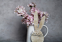 Decoración de Pascua: telas decorativas, manteles y cojines