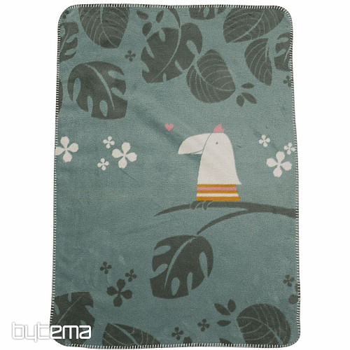 Manta infantil de algodón DF Tukan 100x75