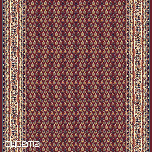 Pieza de alfombra SOLID 03 burdeos CONOS
